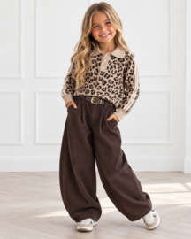City Cord Balloon Pants - bruin (verzenddatum 16 okt)