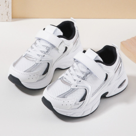 Sporty sneakers - white/black
