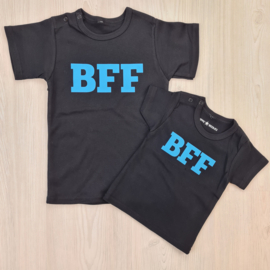 Blue BFF tee Shortsleeves - Twinning