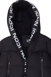 ICON Urban Zip Puffer Jacket - black (verzenddatum 9 okt)