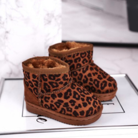 Winter boots - Brown leopard