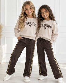 J'adore heart sweater - beige