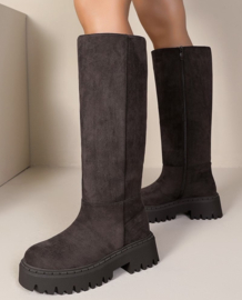 High boots - brown