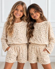 Golden Bow paillet set