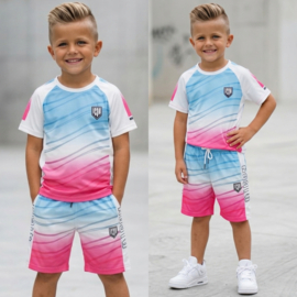 Icon motion set - wit/blauw/roze (verzenddatum 21 apr)