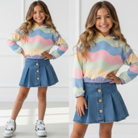 New wave hoodie - lila