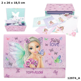 TOPModel briefpapier in registermap FAIRY LOVE