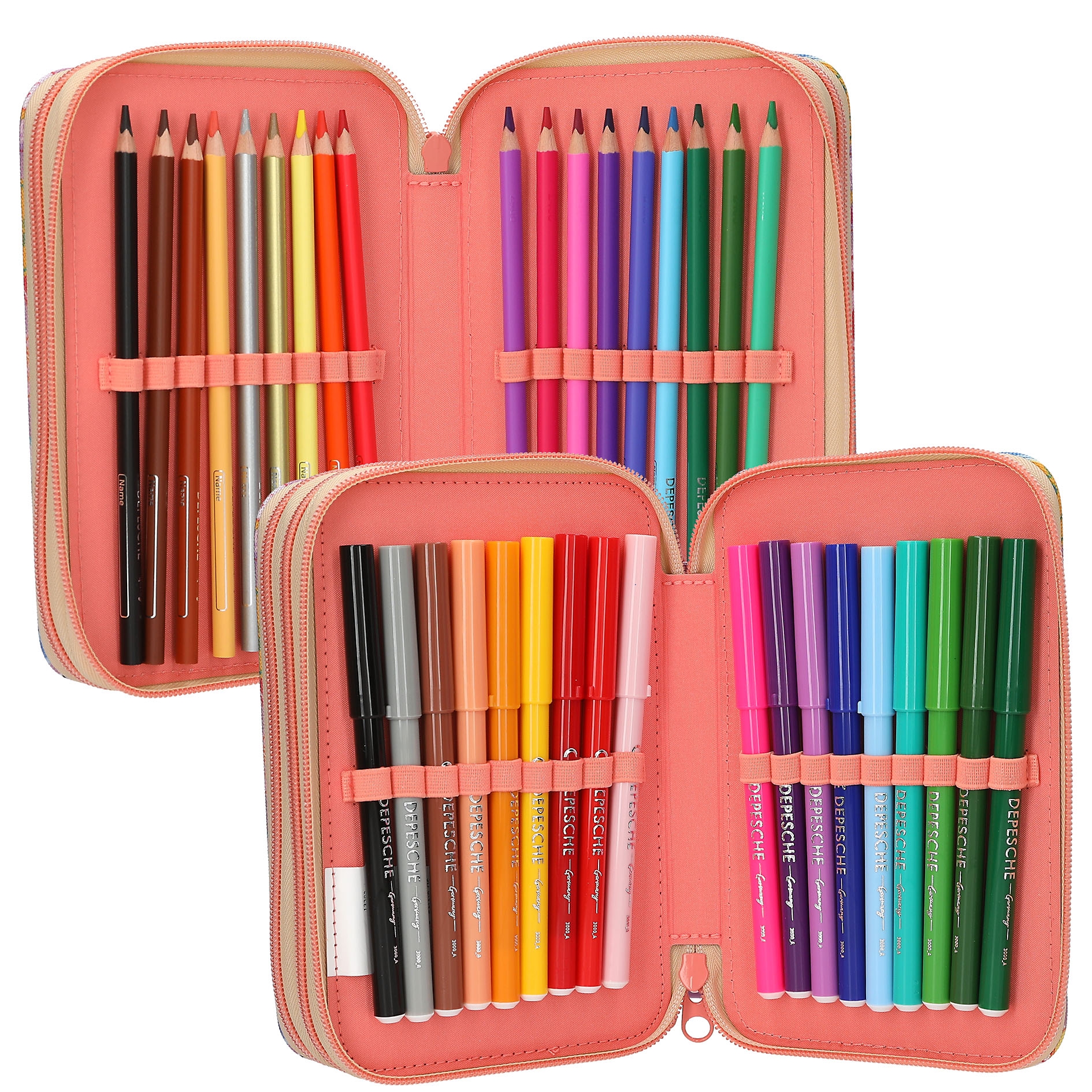 GIRL POWER TOPModel 3-vaks etui GIRL POWER