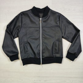 Urban Style Leather Look Jacket