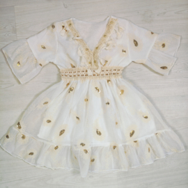 Sunset Golden Glow Dress - wit