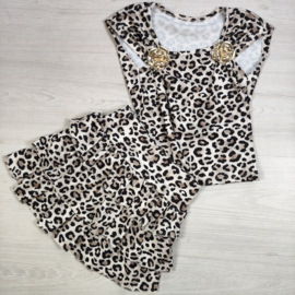 Glam Animal Print Set - bruin