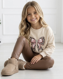 Camel Leatherlook Legging