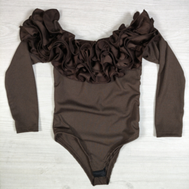 Royal Ruffle Body - bruin