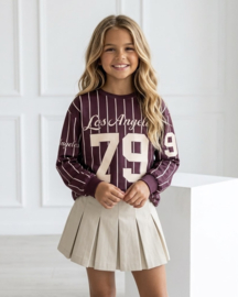 Los Angeles 79 Jersey - bordeaux