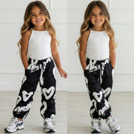 Your Heart Street Pants - zwart