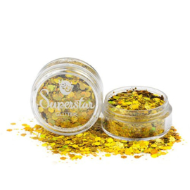 Chunky Glitters Laser Gold