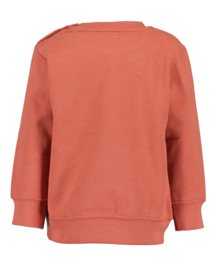 Pocket fox sweater - Terracotta