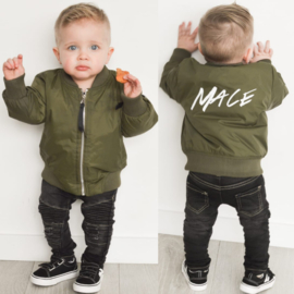 All Green Bomber (gepersonaliseerd)