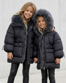 Urban winter coat - zwart 