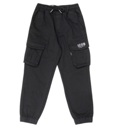 Icon core cargo jogger - zwart