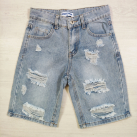 Everyday Ripped Denim Shorts