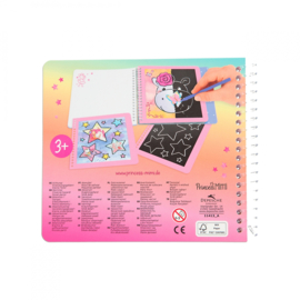 Princess Mimi mini Magic Scratch boek - paars