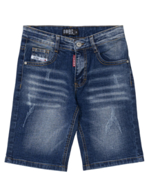 Icon vintage wash denim shorts
