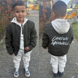 Green name bomber - gepersonaliseerd