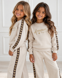 Amour Toujours Tracksuit - beige (verzenddatum 16 okt)