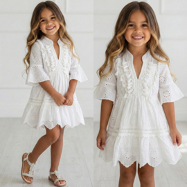 Ibiza Lace Dress - wit