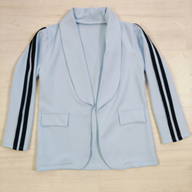 Sport Stripe Chic Blazer - blauw