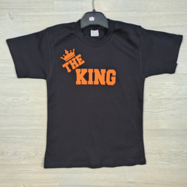 The king black tee