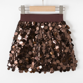 I love glitter skirt - bruin