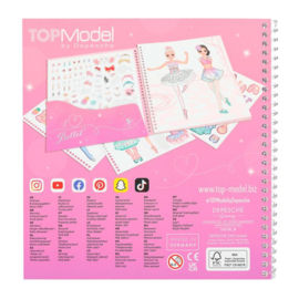 TOPModel dress me up stickerboek BALLET