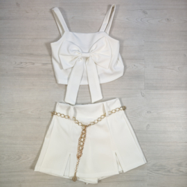 Bella Bow Outfit - wit