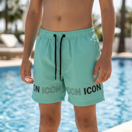 Icon signature zwembroek - turquoise