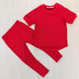 Hippe Boys biker set - Red