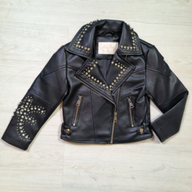 Black & Diamond leather jacket
