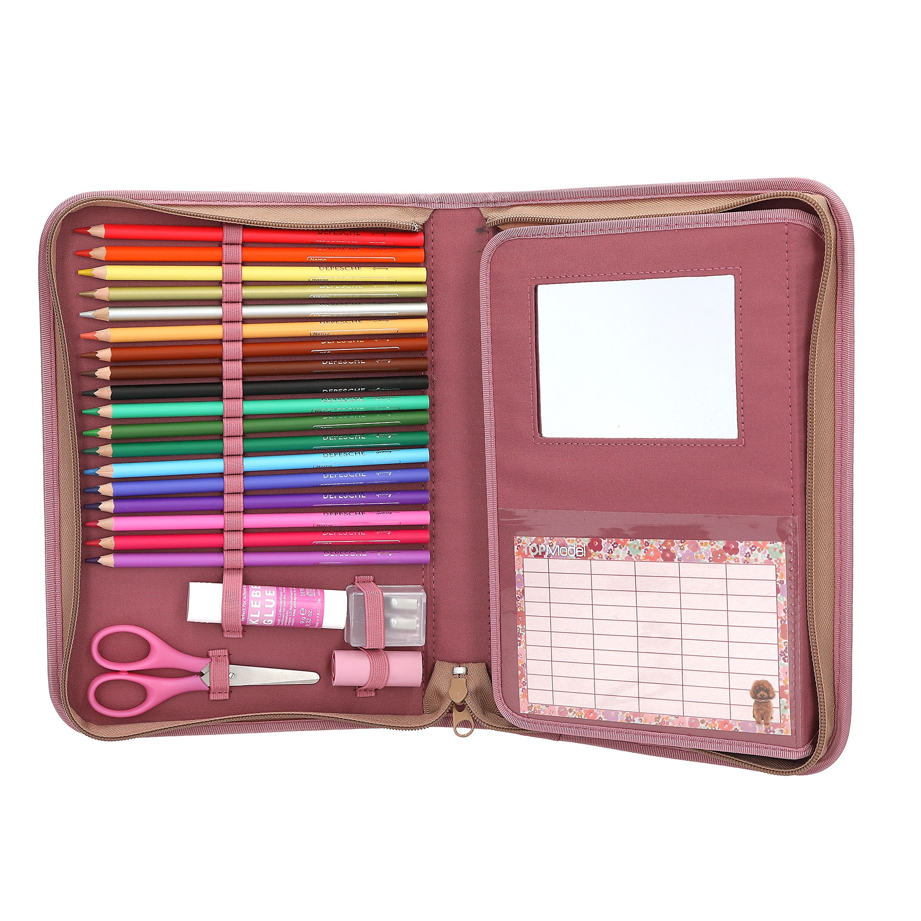 TOPModel grote etui FLORAL