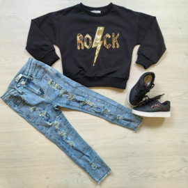 Your all over distressed jeans