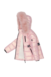 ICON Girls Luxe Puffer Jacket - roze