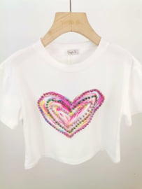 Your colored heart top