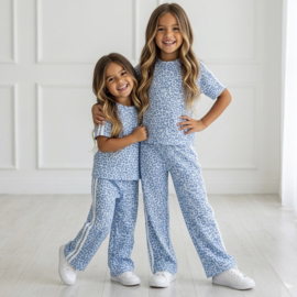 Leopard Chill Outfit - blauw