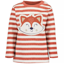 Striped fox longsleeves - Terracotta