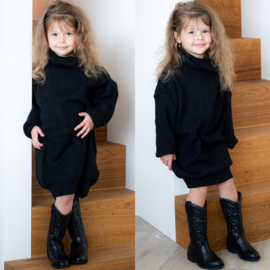 Col dress - Black