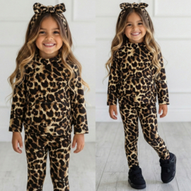 Baby all leopard set