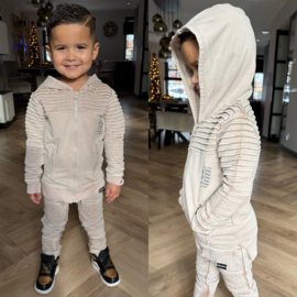 Maarten biker vest - sand