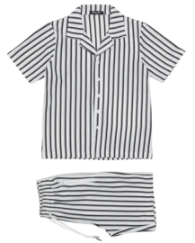 Coolest stripes twinning set - wit