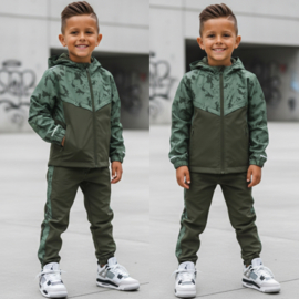 Splash tracksuit - legergroen