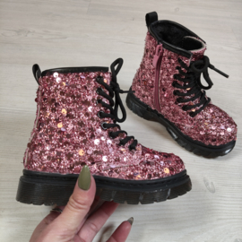 Glitter Glam Boots - roze
